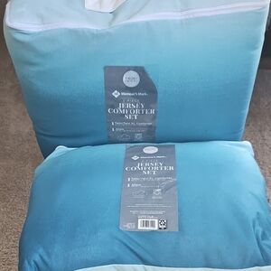 2 - 2 Piece Jersey Comforter Set